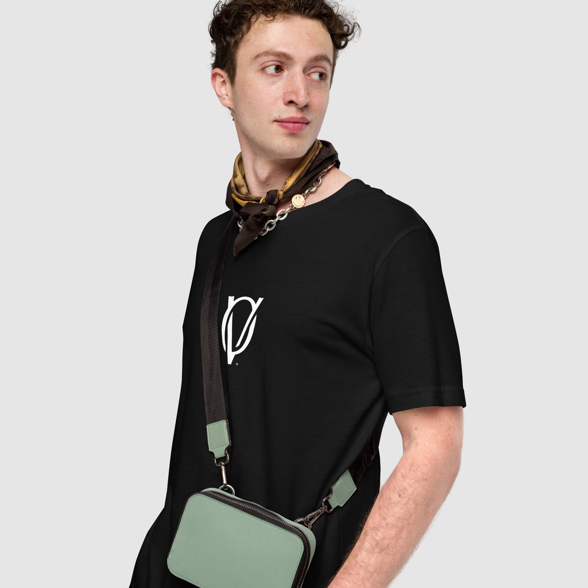 OV Insignia Black T-shirt w/ White Logo