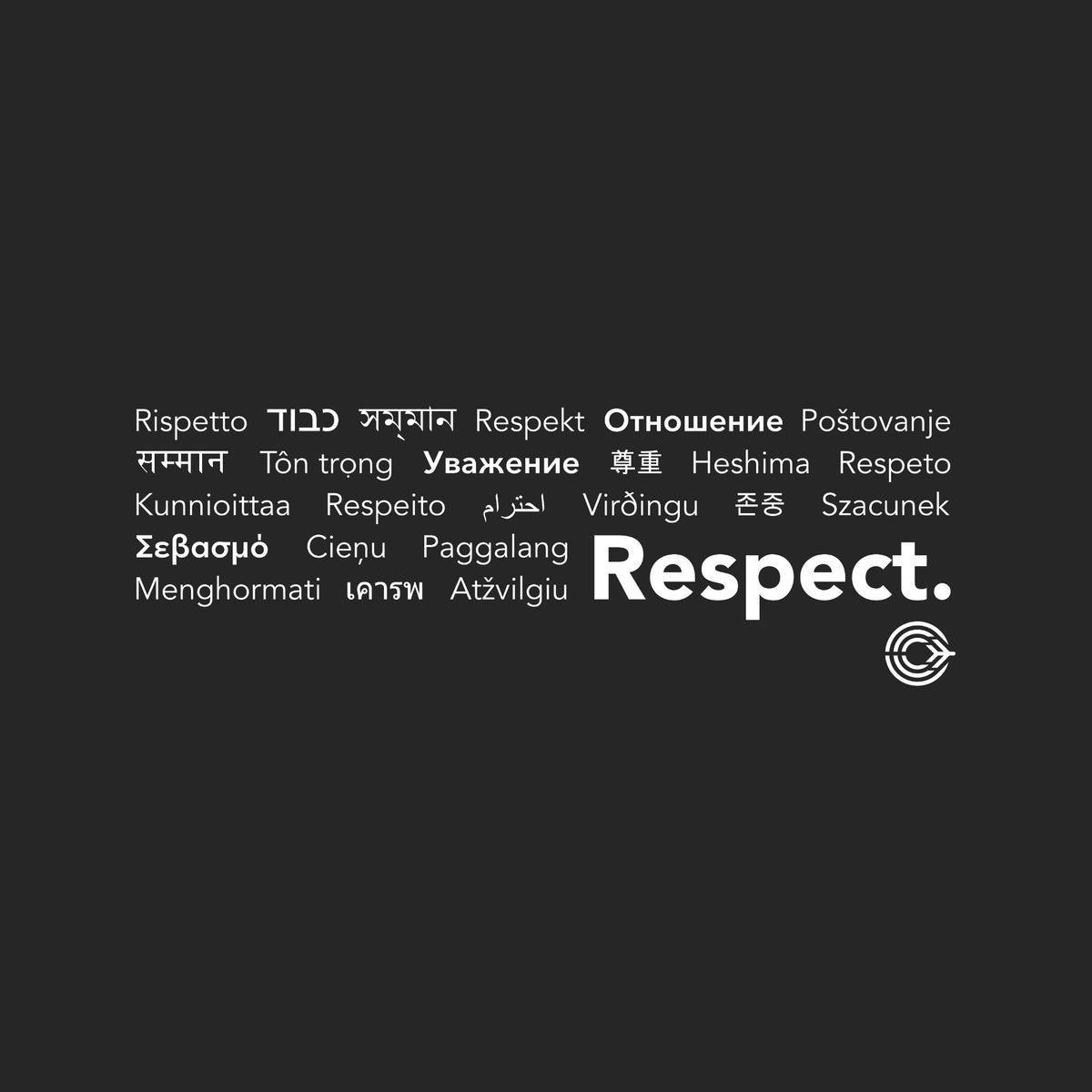 Respect. T-Shirt
