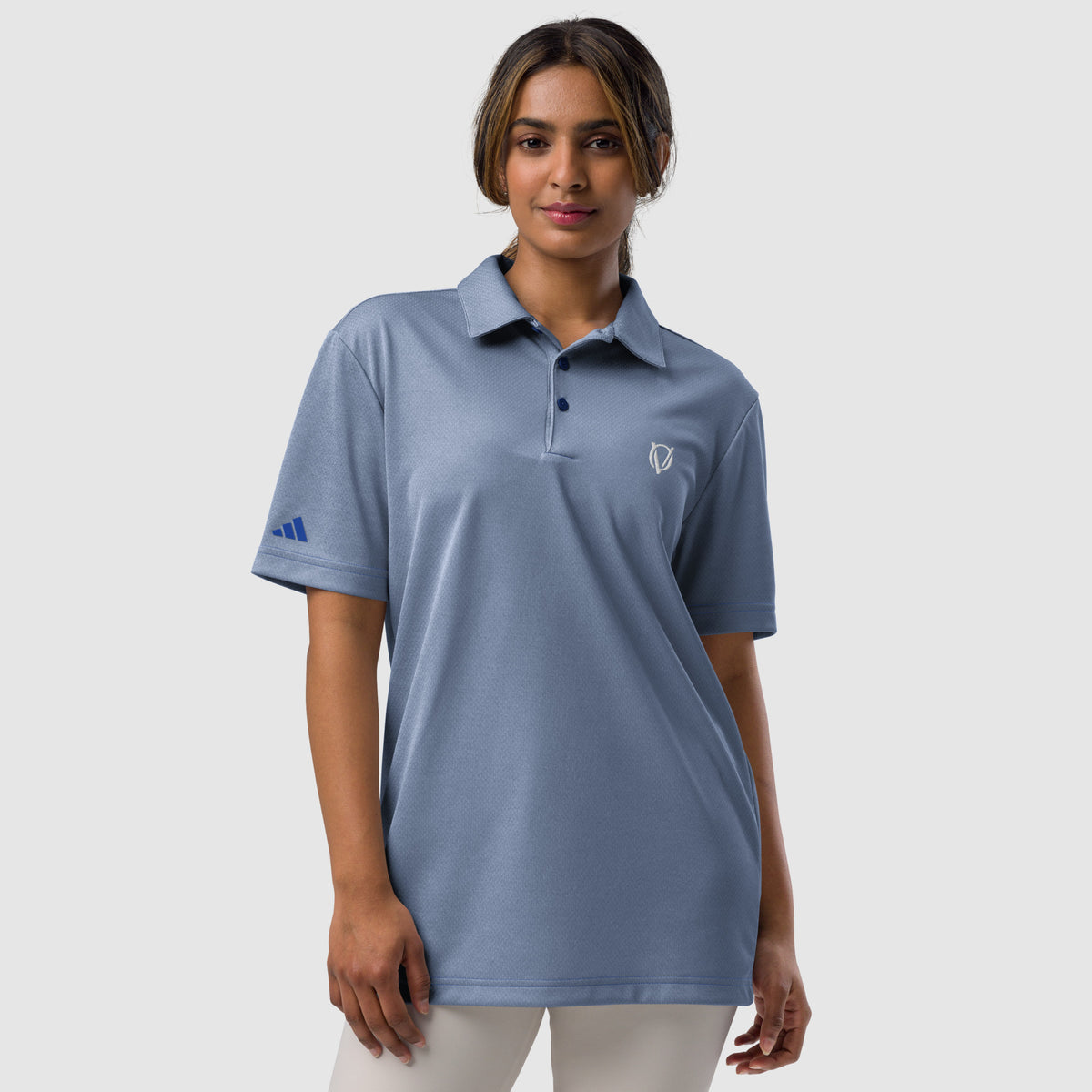 OV Insignia Adidas Space-dyed Polo Shirt