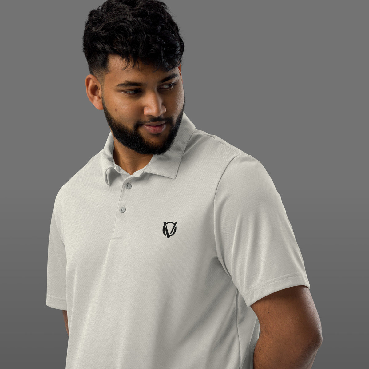 OV Insignia Adidas Space-dyed Polo Shirt
