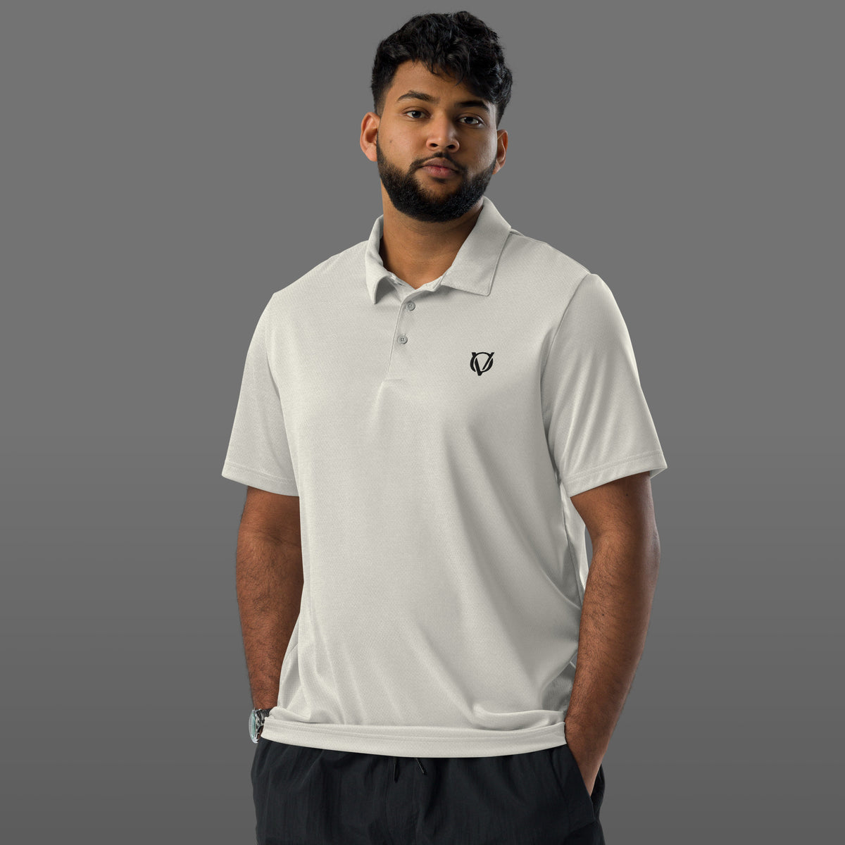 OV Insignia Adidas Space-dyed Polo Shirt