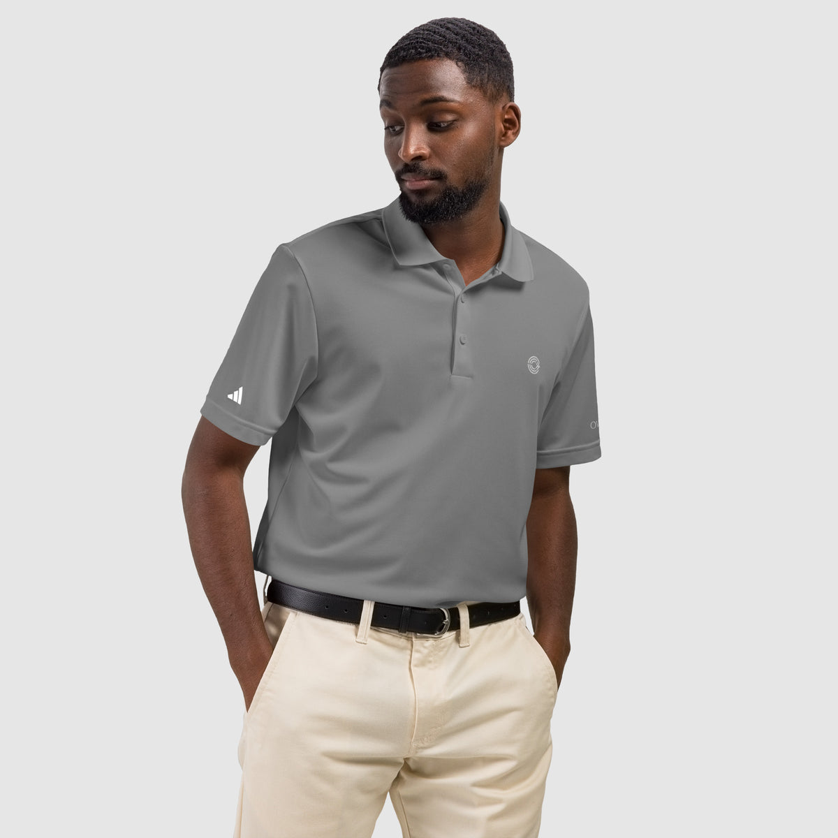 Flight Pattern Adidas Sport Polo Shirt