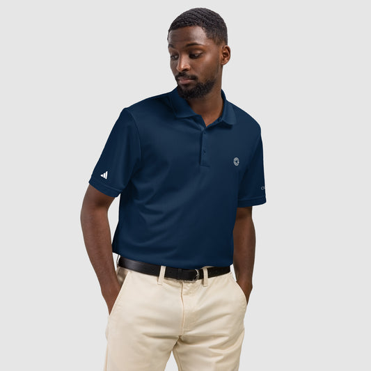 Flight Pattern Adidas Sport Polo Shirt