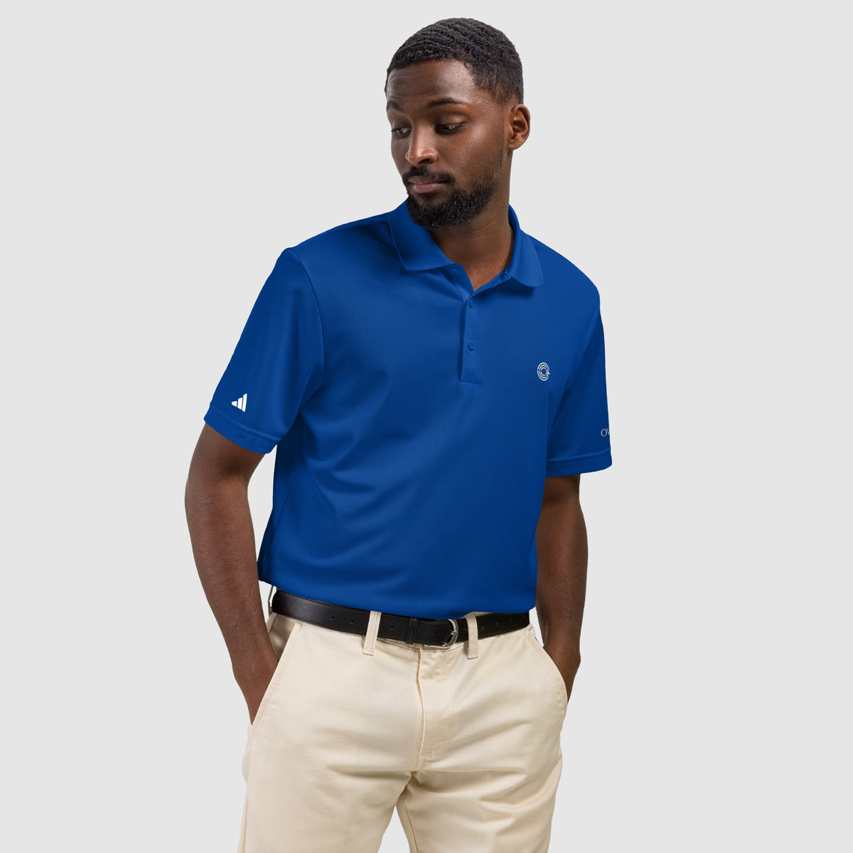 Flight Pattern Adidas Sport Polo Shirt
