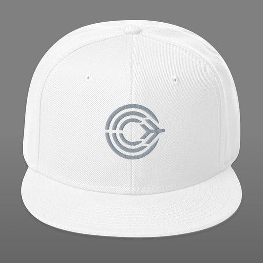 Flight Pattern Arctic White Snapback Hat