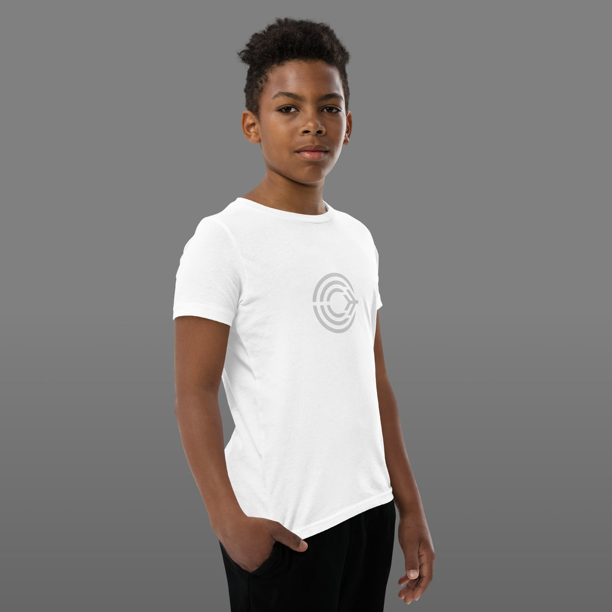 Flight Pattern Arctic White Youth T-Shirt