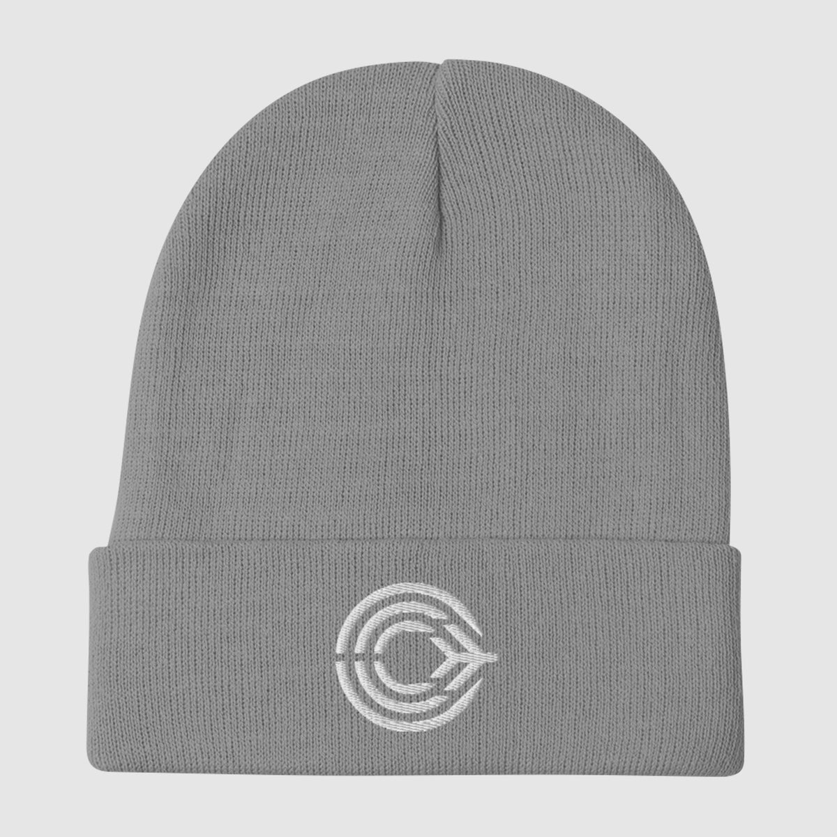 Flight Pattern Embroidered Beanie
