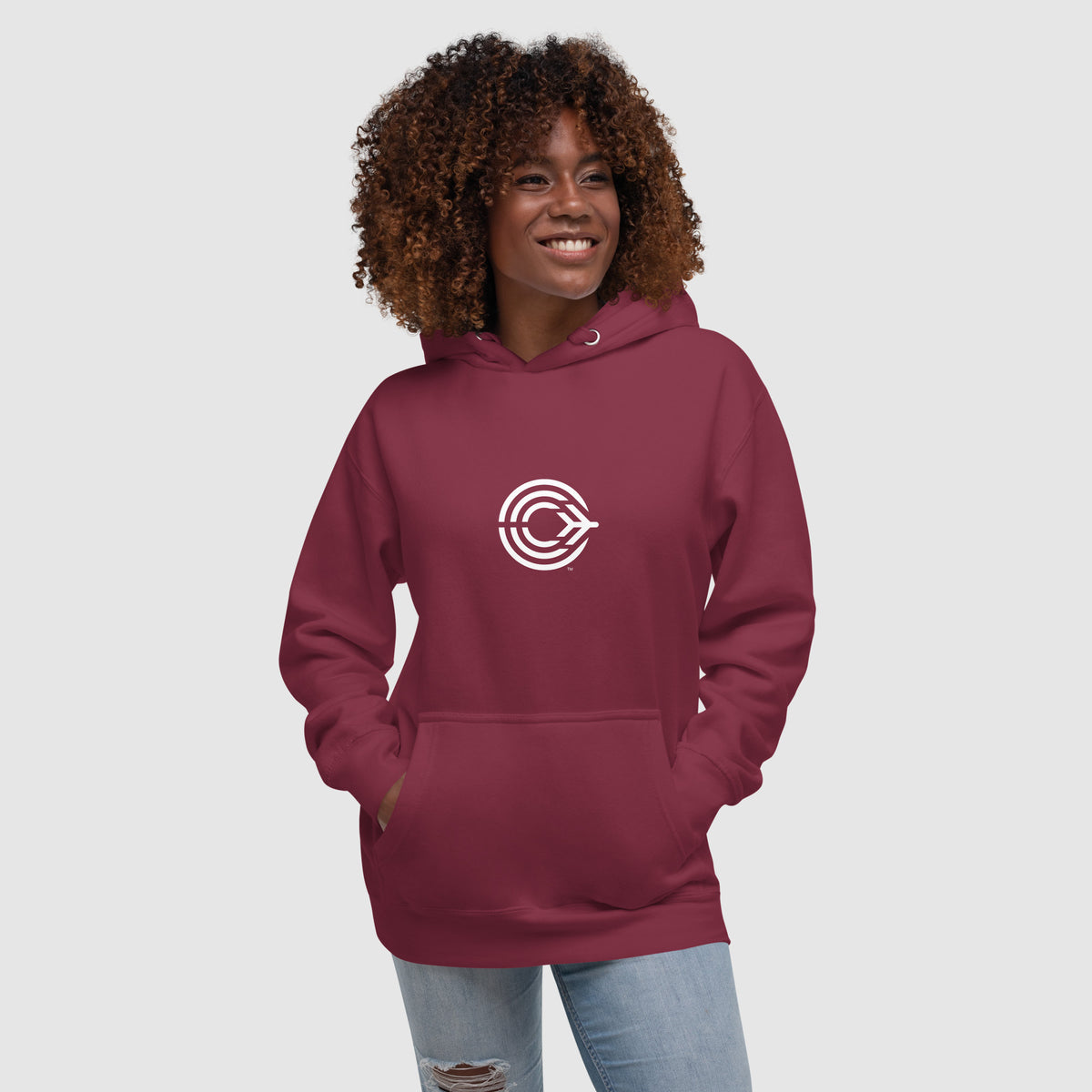 Flight Pattern Premium Hoodie for Women