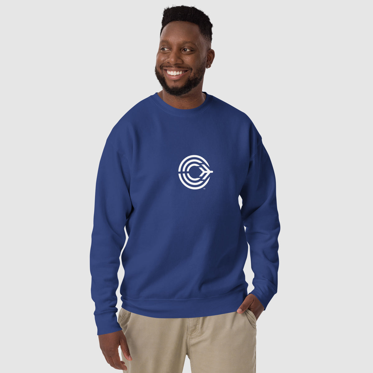 Flight Pattern Premium Sweatshirt