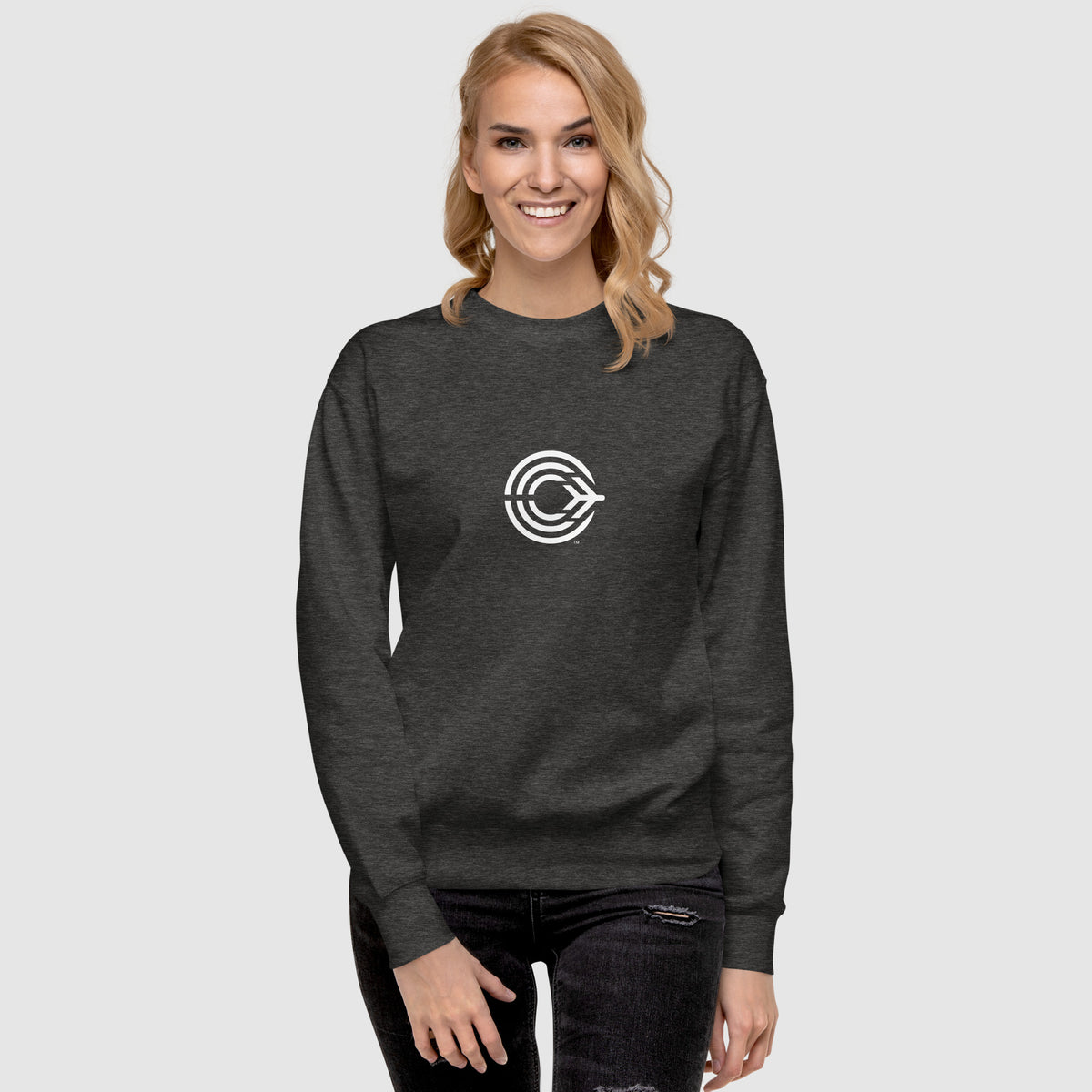 Flight Pattern Premium Sweatshirt for Women