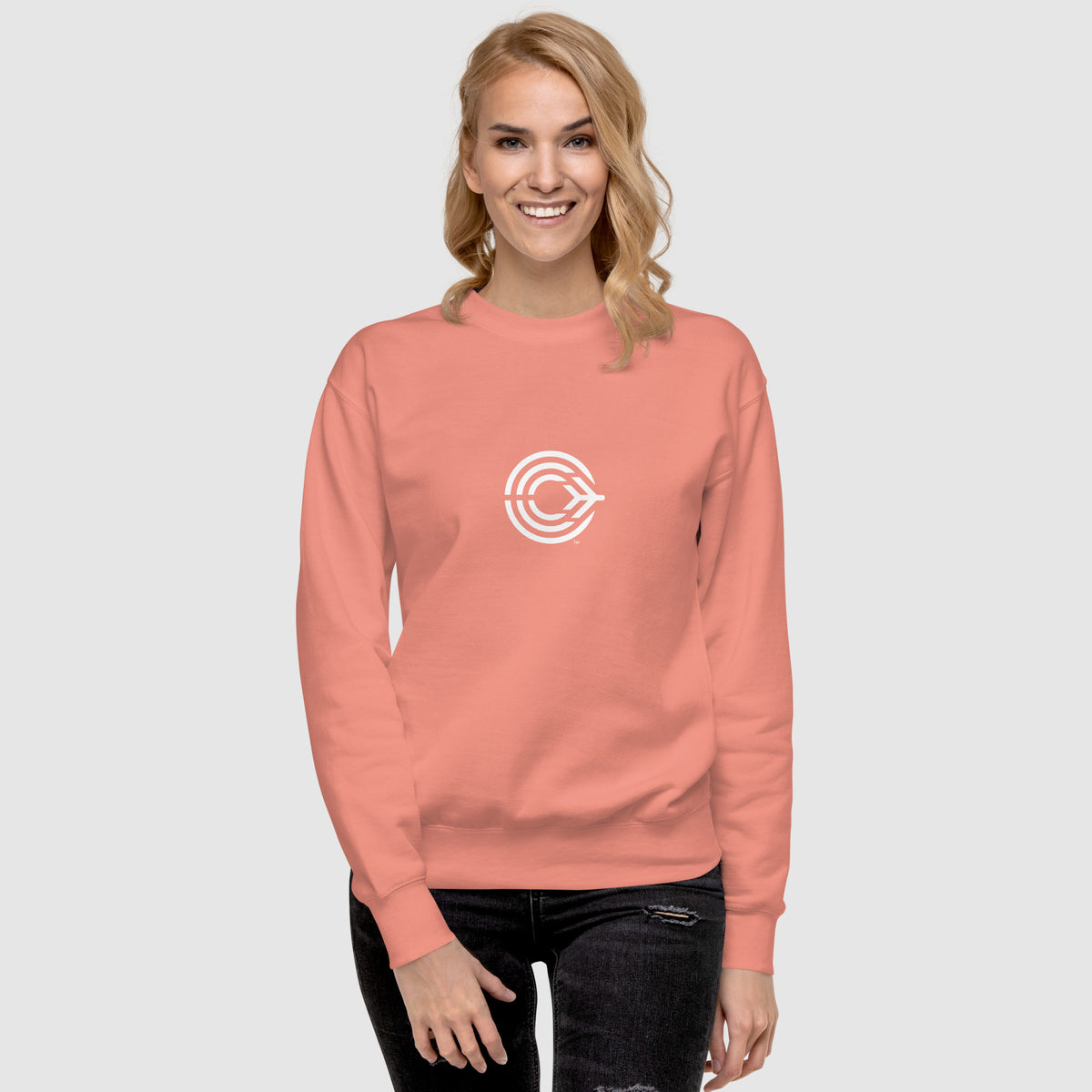 Flight Pattern Premium Sweatshirt for Women