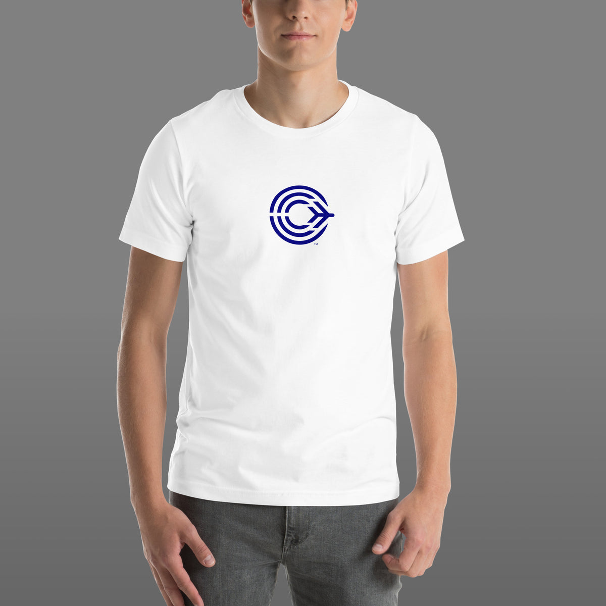 Flight Pattern White T-shirt