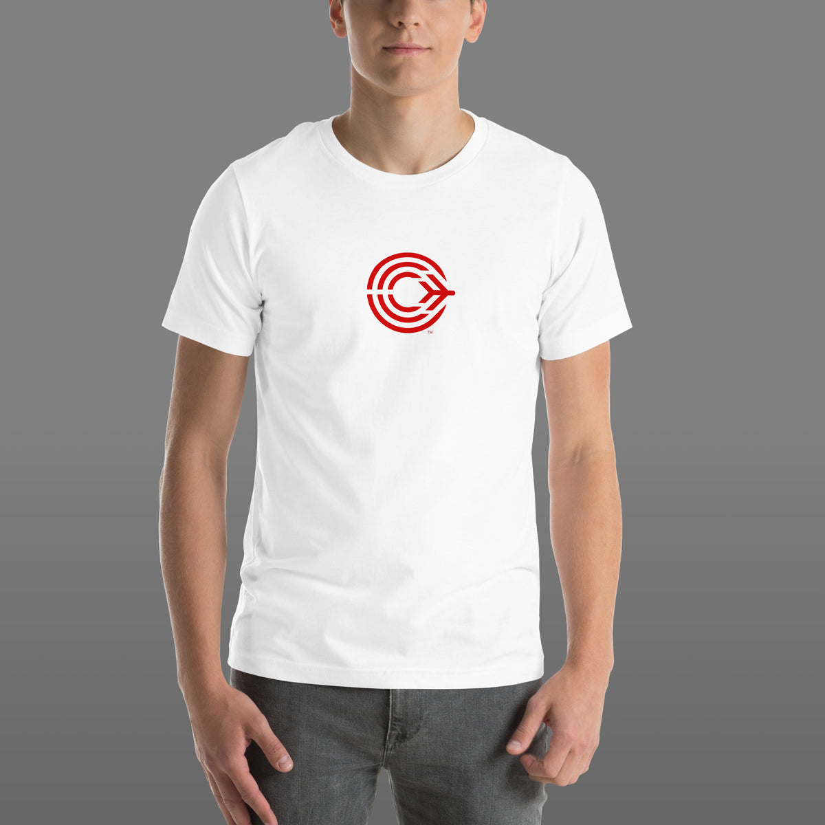 Flight Pattern White T-shirt