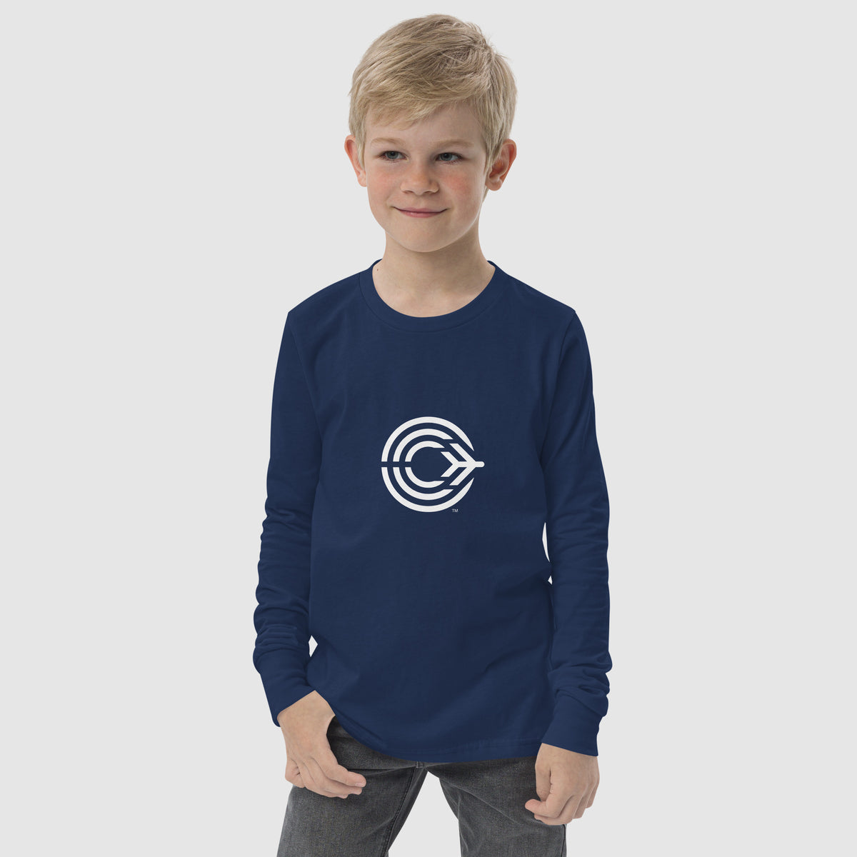 Flight Pattern Youth Long Sleeve T-shirt