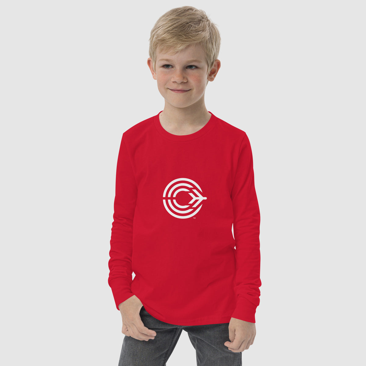 Flight Pattern Youth Long Sleeve T-shirt