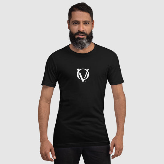 OV Insignia Black T-shirt w/ White Logo