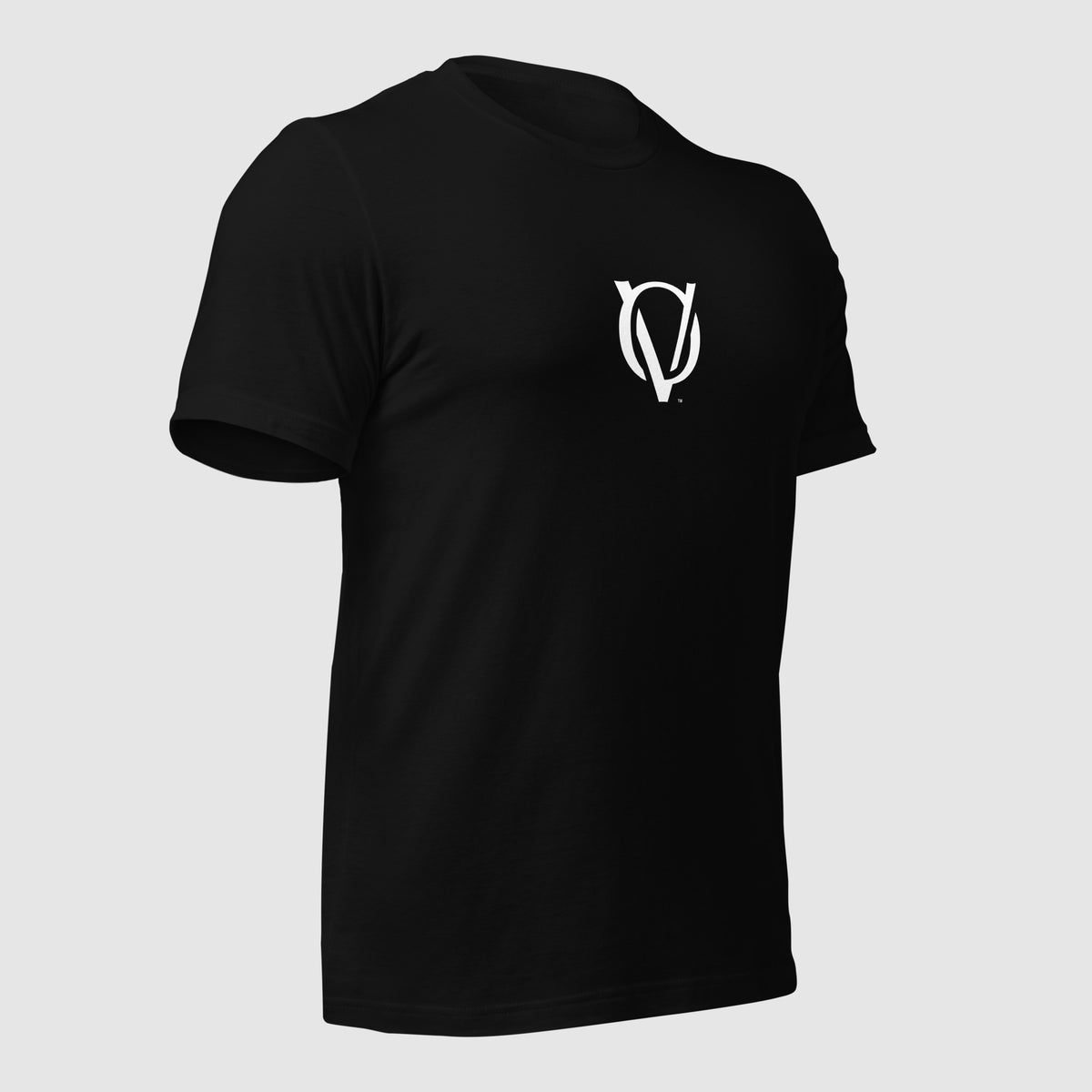 OV Insignia Black T-shirt w/ White Logo