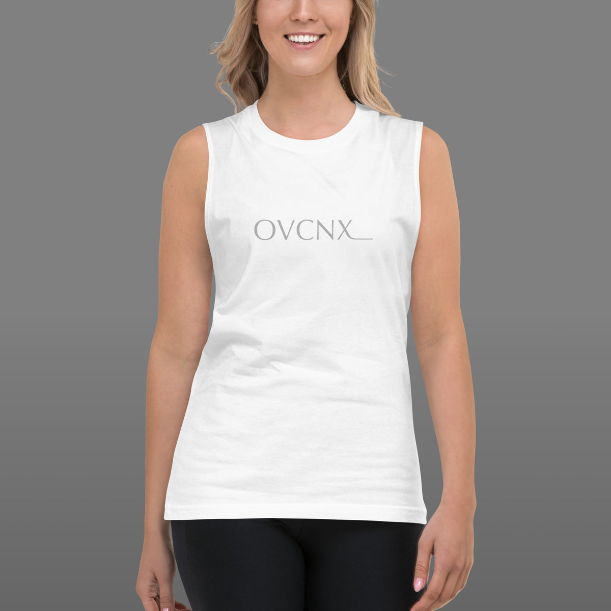 OVCNX Arctic White Muscle Shirt