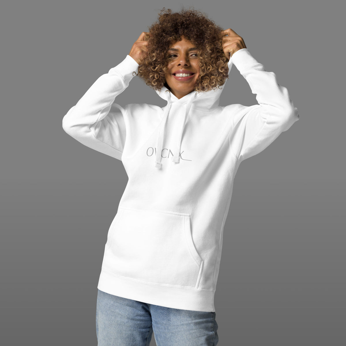 OVCNX Arctic White Premium Hoodie
