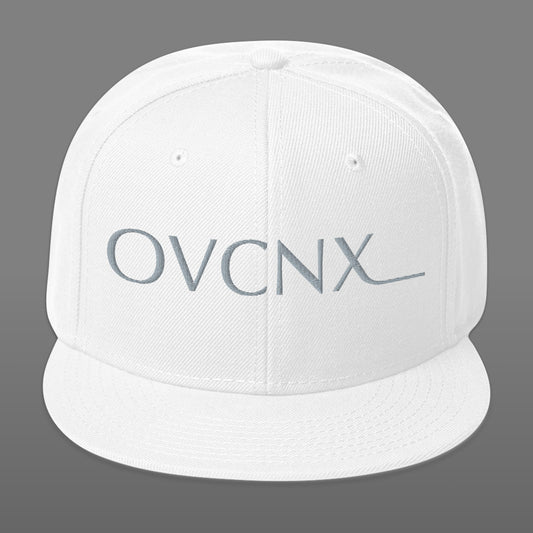 OVCNX Arctic White Snapback Hat