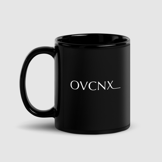 OVCNX Black Glossy Mug