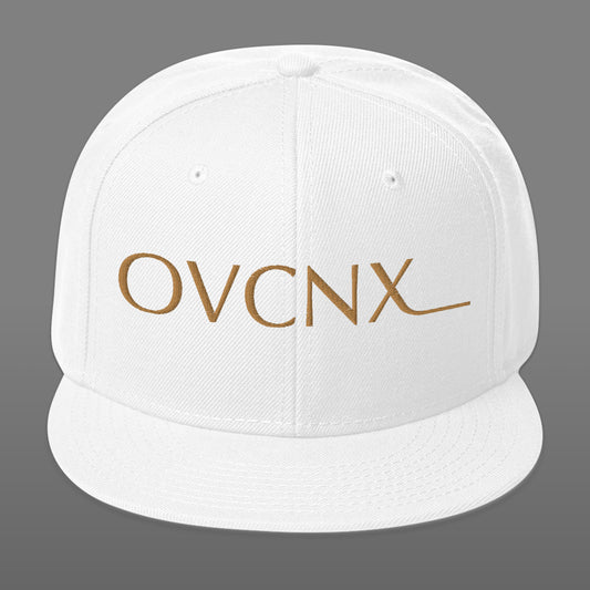 OVCNX White Snapback Hat